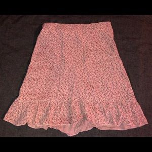 New Brandy Melville Cara Ruffle Skirt